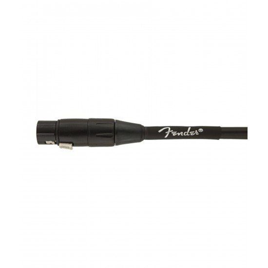 Fender Professional Series Microphone Cable 25 Black