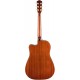 Fender CD-140SCE Acoustic Guitar Dreadnought all Mahogany w/ Cutaway- 0970213322