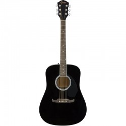 Fender FA-125 Dreadnought Acoustic in Black