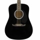 Fender FA-125 Dreadnought Acoustic Guitar Black