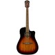 Fender 0971313050 Limited Edition FA-325CE Dao Exotic Electro Acoustic Guitar - 3-Tone Sunburst