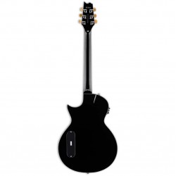 ESP LTD TL-6 Thinline Acoustic Guitar, Black Finish