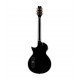 ESP LTD TL-6 Thinline Acoustic Guitar, Black Finish