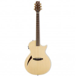 ESP LTD TL-6 Thinline Acoustic Guitar, Natural Finish