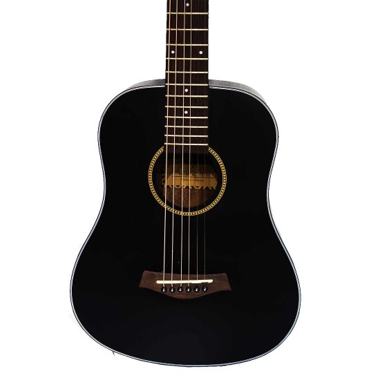 Flight AC150BK 3/4 Steel String Acoustic Guitar