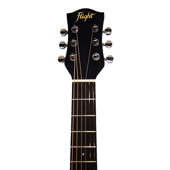 Flight AC150BK 3/4 Steel String Acoustic Guitar