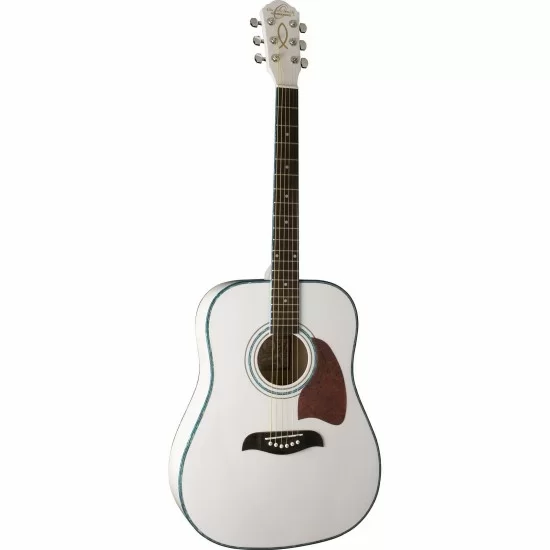 Washburn Oscar Schmidt OG2 Dreadnought Acoustic Guitar - White