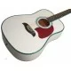Washburn Oscar Schmidt OG2 Dreadnought Acoustic Guitar - White