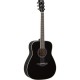 Yamaha FG-TA TransAcoustic Dreadnought - Black