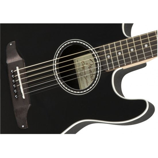 Fender Stratacoustic Electro Acoustic Guitar 0971983006 - Black