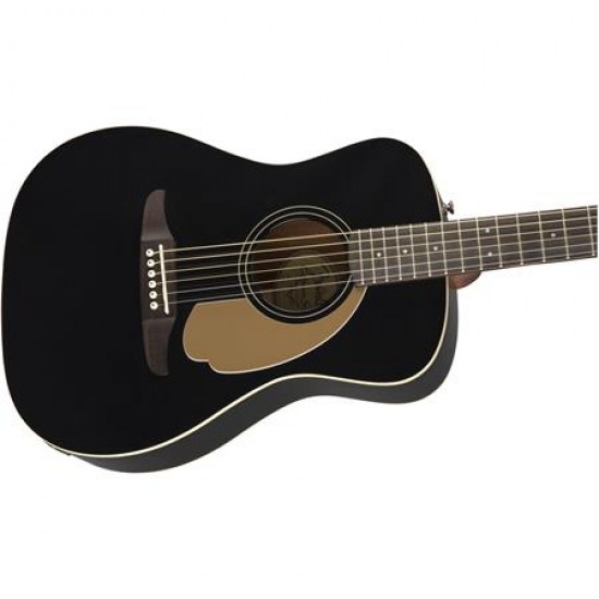 Fender Malibu Player Electro-Acoustic Guitar 0970722006 - Jetty Black