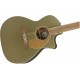 Fender Newporter Player Electro-Acoustic Guitar 0970743076 - Olive Satin