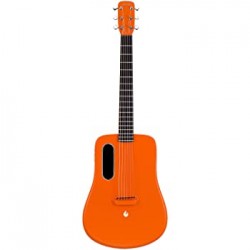 Lava ME2 Freeboost Semi Acoustic Guitar-Orange