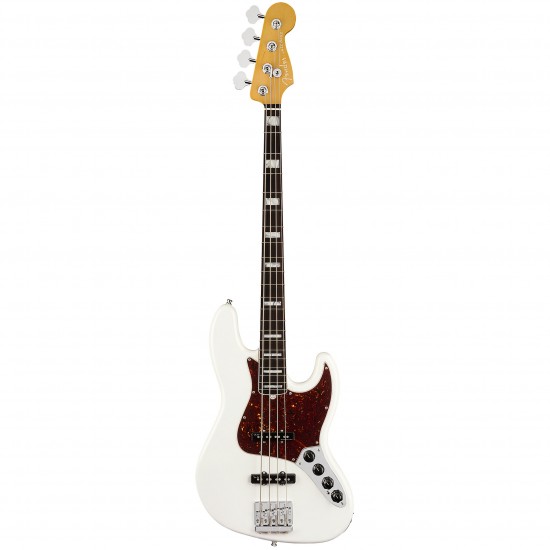 Fender American Ultra Jazz Bass Rosewood Fingerboard In Arctic Pearl 0199020781 