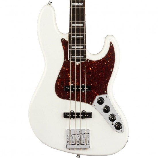 Fender American Ultra Jazz Bass Rosewood Fingerboard In Arctic Pearl 0199020781 