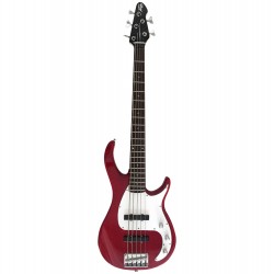Peavey Milestone 4 String Electric Bass Guitar - Red