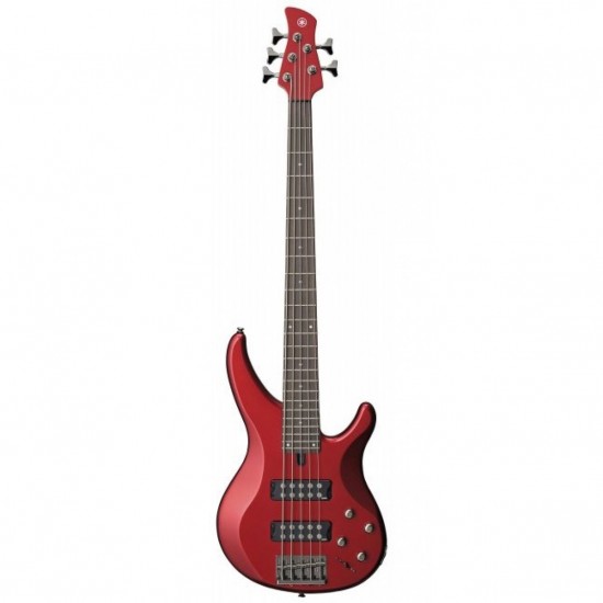 Yamaha TRBX305 5 String Electric Bass Guitar - Candy Apple Red