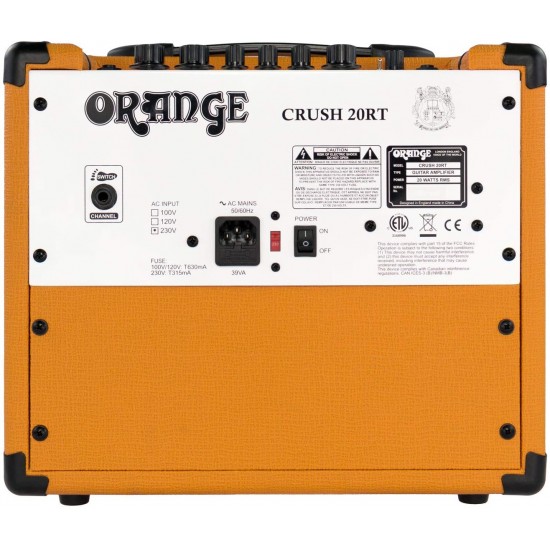 Orange Crush 20RT 20-watt Combo Amp - Orange