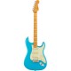 Fender American Professional II Stratocaster Electric Guitar, Maple Fingerboard, Miami Blue 