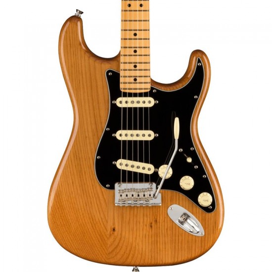Fender American Professional II Stratocaster in Roasted Pine with Maple Fingerboard, Includes Deluxe Molded Case