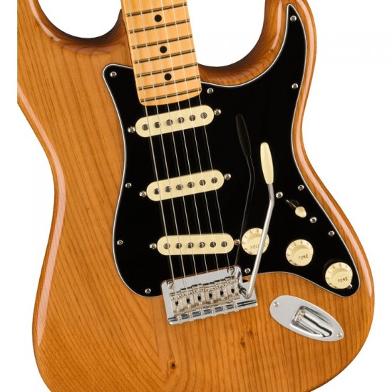 Fender American Professional II Stratocaster in Roasted Pine with Maple Fingerboard, Includes Deluxe Molded Case