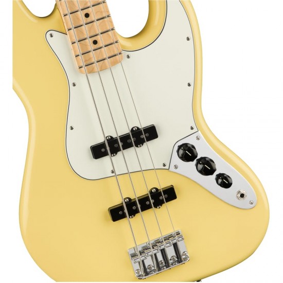 Fender 0149902534 Player Jazz Bass w/ Maple Fretboard in Buttercream