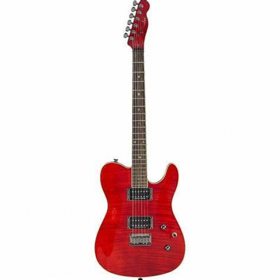 Fender  0262004538 Special Edition Custom Telecaster FMT HH Electric Guitar - Crimson Red Transparent 