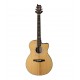 PRS SE Angelus A50E BG Acoustic-Electric Guitar, Natural Top With Black Gold Burst Back