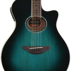 Yamaha APX600 Electric Acoustic Guitar - Oriental Blue Burst
