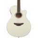 Yamaha APX600 Electric Acoustic Guitar - Vintage White