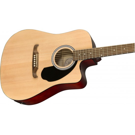 Fender FA-125CE Semi Acoustic Guitar Natural - 0971113521