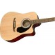 Fender FA-125CE Semi Acoustic Guitar Natural - 0971113521