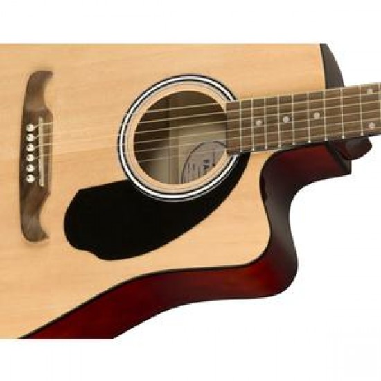 Fender FA-125CE Semi Acoustic Guitar Natural - 0971113521