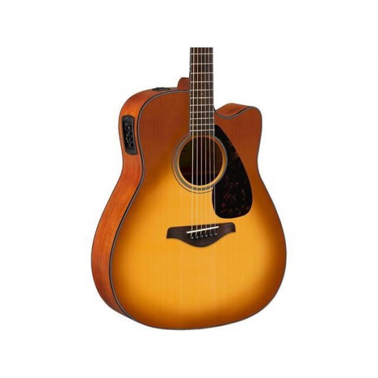 Yamaha FG Series FGX800C Acoustic Electric Guitar - Sand Burst