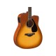 Yamaha FG Series FGX800C Acoustic Electric Guitar - Sand Burst