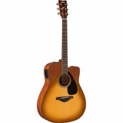 Yamaha FG Series FGX800C Acoustic Electric Guitar - Sand Burst