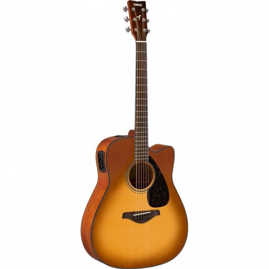 Yamaha FG Series FGX800C Acoustic Electric Guitar - Sand Burst