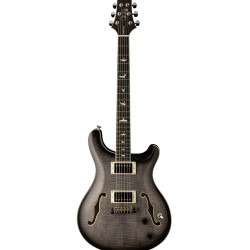 PRS H2ECBCA SE Hollowbody II Electric Guitar In Charcoal Burst Finish