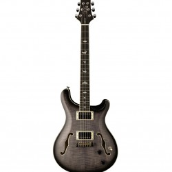 PRS H2ECBCA SE Hollowbody II Electric Guitar In Charcoal Burst Finish