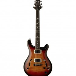 PRS H2ECBTC SE Hollowbody II Electric Guitar In Tricolor Sunburst Finish