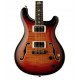 PRS H2ECBTC SE Hollowbody II Electric Guitar In Tricolor Sunburst Finish