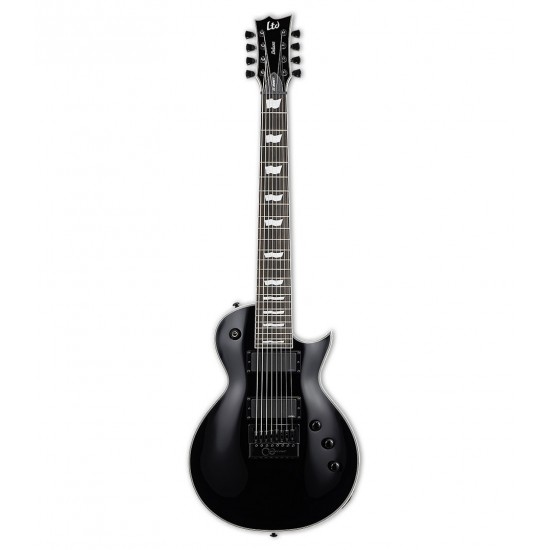 ESP LTD Eclipse 1008 8 String Evertune Black Finish