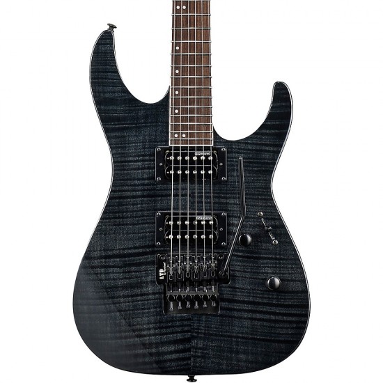 ESP LTD M-200FM Electric Guitar - See Thru Black