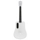 Lava ME2 Freeboost Semi Acoustic Guitar-White Lava ME2 Freeboost Semi Acoustic Guitar-White