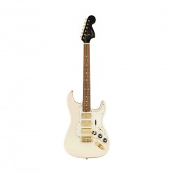 Fender 0147902505 Mahogany Blacktop Stratocaster 3H- Olympic White