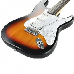 Fender Squier 370005532 Bullet Strat Electric Guitar With Tremolo HSS -Brown Sunburst