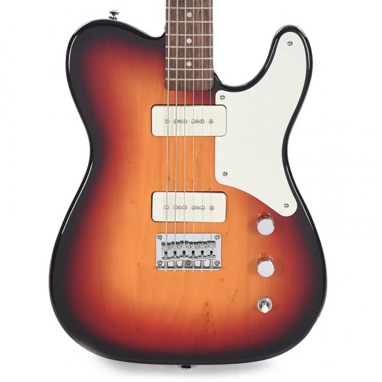 Fender Squier Paranormal Baritone Cabronita Telecaster in 3 Tone Sunburst Electric guitar