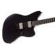 Fender Jim Root Jazzmaster, Ebony Fingerboard, Flat Black 0115300706