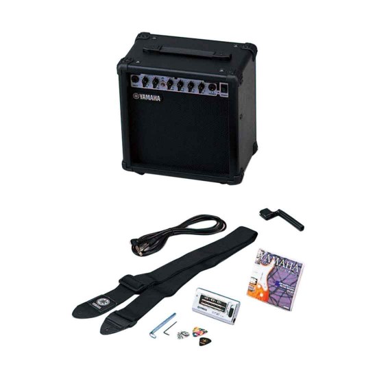 Yamaha EG112GPII  BS Electric Guitar Package - black