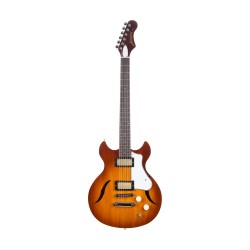 Harmony Standard Comet Electric Guitar, RW FB, Sunburst- COMETSB